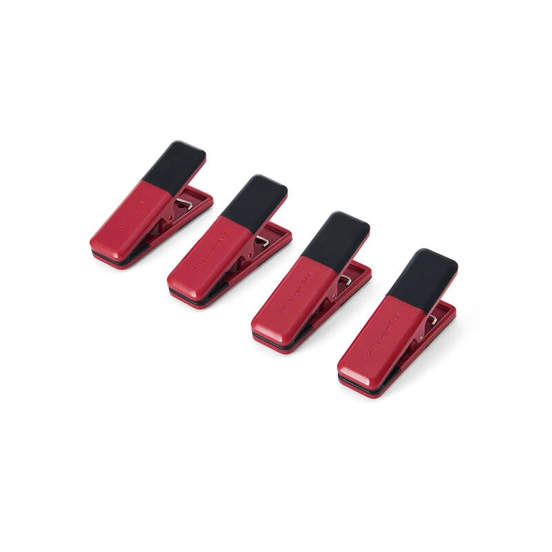 KitchenAid Culinary Tools - zestaw 4 klipsów kuchennych Empire Red