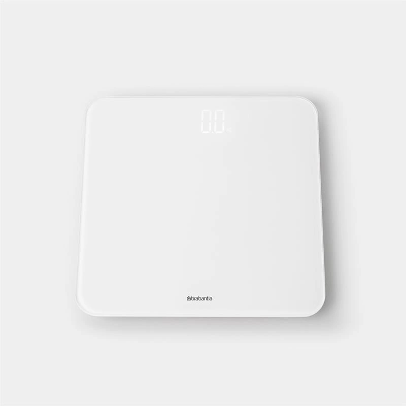 Brabantia - Waga łazienkowa cyfrowa ReNew biała