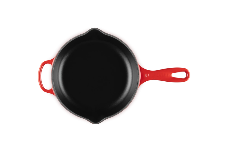 Le Creuset - patelnia Signature niska żeliwna 20 cm Wiśniowy