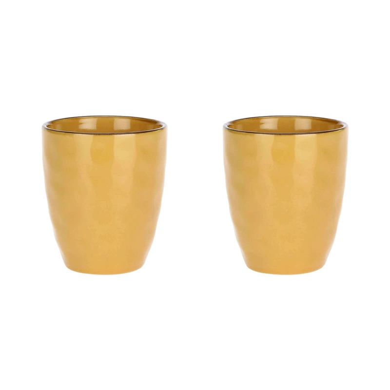 Rose&Tulipani - CONCERTO OCRA Zestaw 2 kubków 330 ml