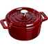 Staub - garnek brytfanna żeliwna bordowa 0,25 l 10 cm