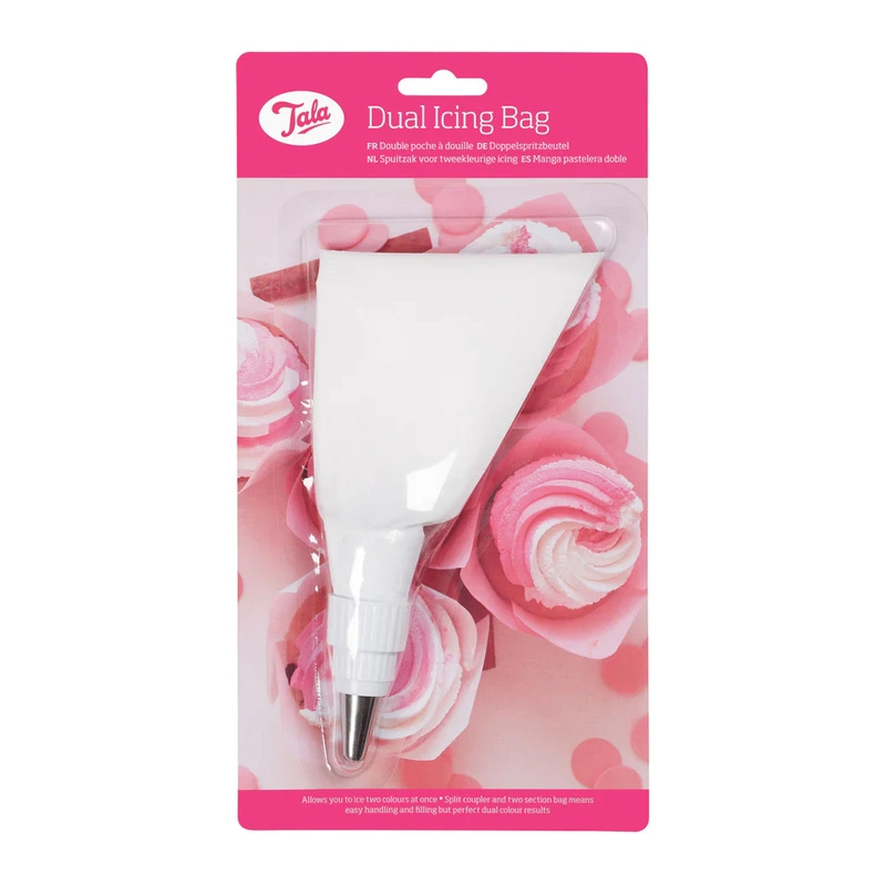 Tala - Rękaw cukierniczy dwukomorowy z tylką