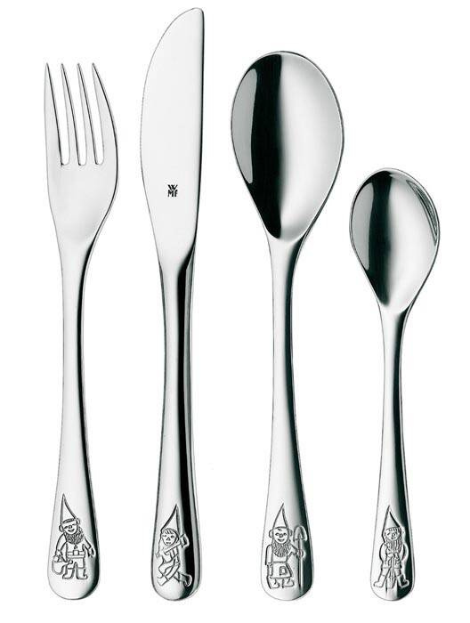 WMF - Zestaw sztućców dla dzieci 4 el., Krasnale