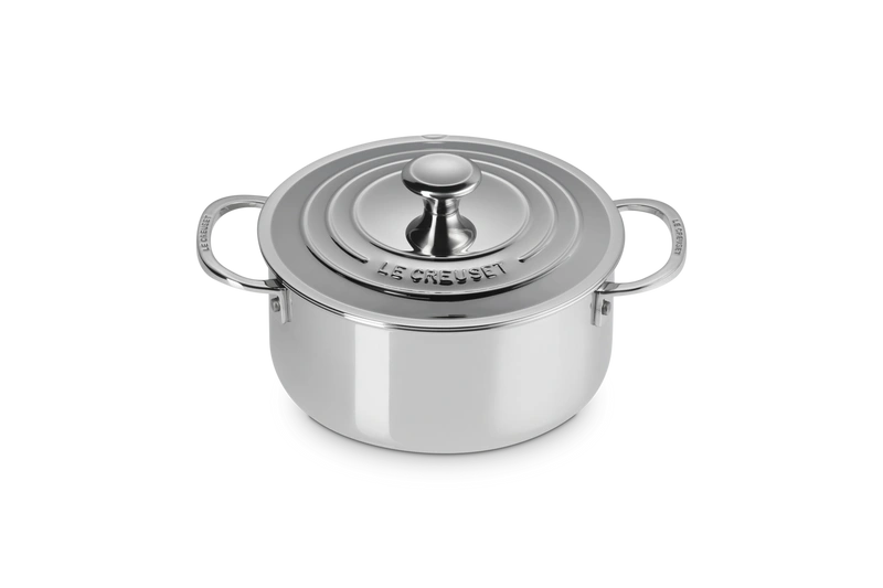 Le Creuset - komplet stalowych garnków 4 el. 3-ply