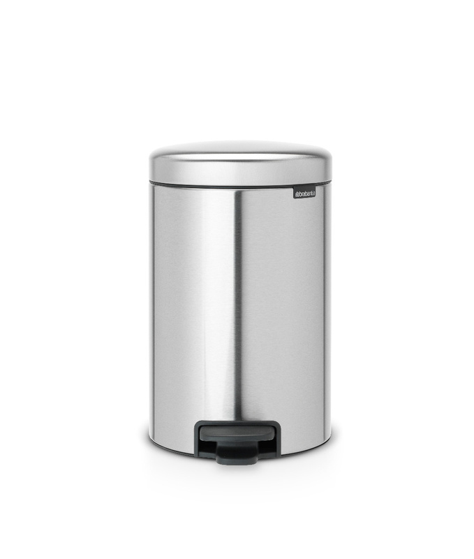 Brabantia - kosz pedałowy 12 L stal matowa FPP