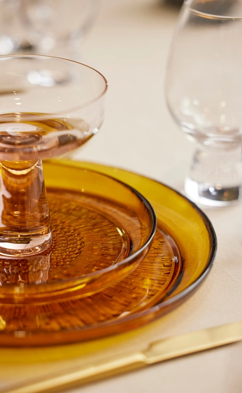 Bitz - Talerz Kusintha 18 cm Amber