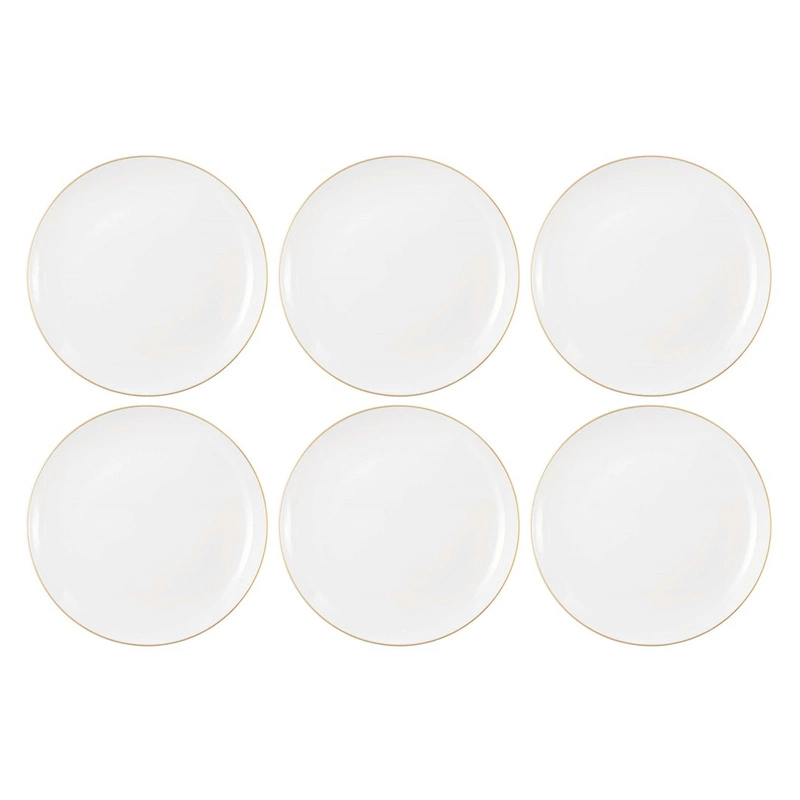 Seltmann - LIBERTY GOLDLINE Zestaw 6 talerzy do sałatek 22.5 cm