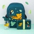 A Little Lovely Company - Butelka z ustnikiem na wodę JUNGLE TIGER 450 ml