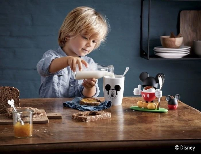 WMF - Kieliszek na jajko z łyżeczką, Myszka Miki