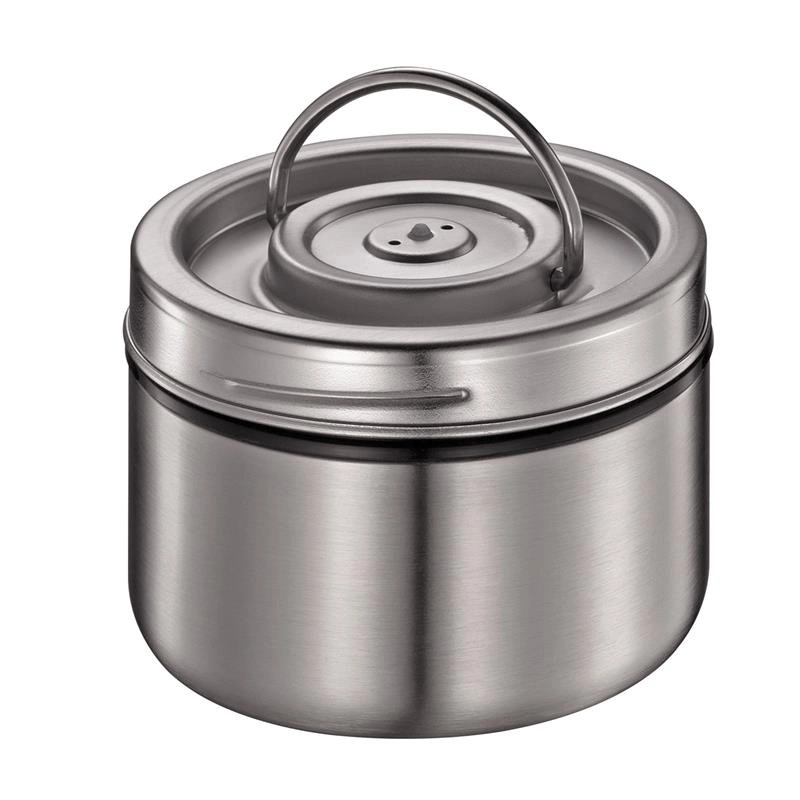 Cilio - izolowany pojemnik na żywność, z dwoma wkładami, stal nierdzewna, 1,7 l Monte