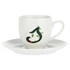La Porcellana Bianca - filiżanka ze spodkiem 90 ml, Wzór S Solotua