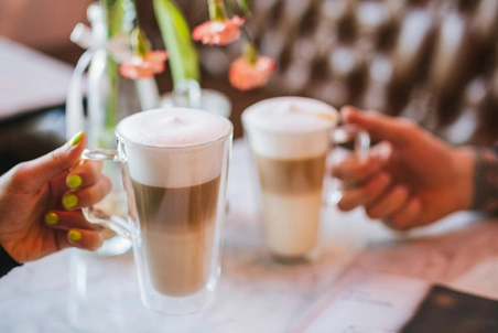 Vialli Design - Komplet 2 szklanek do latte 350ml Diva