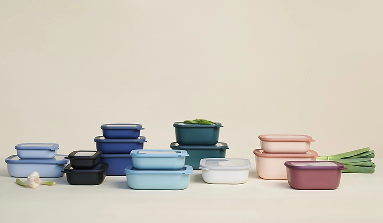 Mepal - Miska Cirqula prostokątna 500ml Nordic Lilac