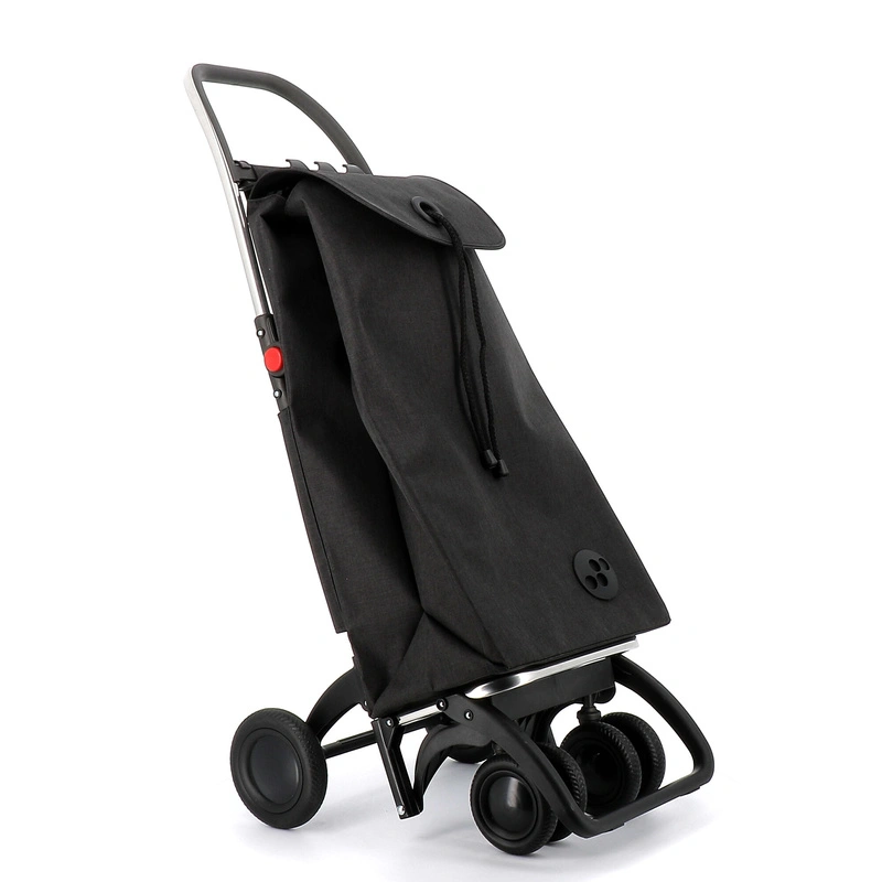 Rolser - Wózek na zakupy I-Max Tweed 4L TOUR czarny