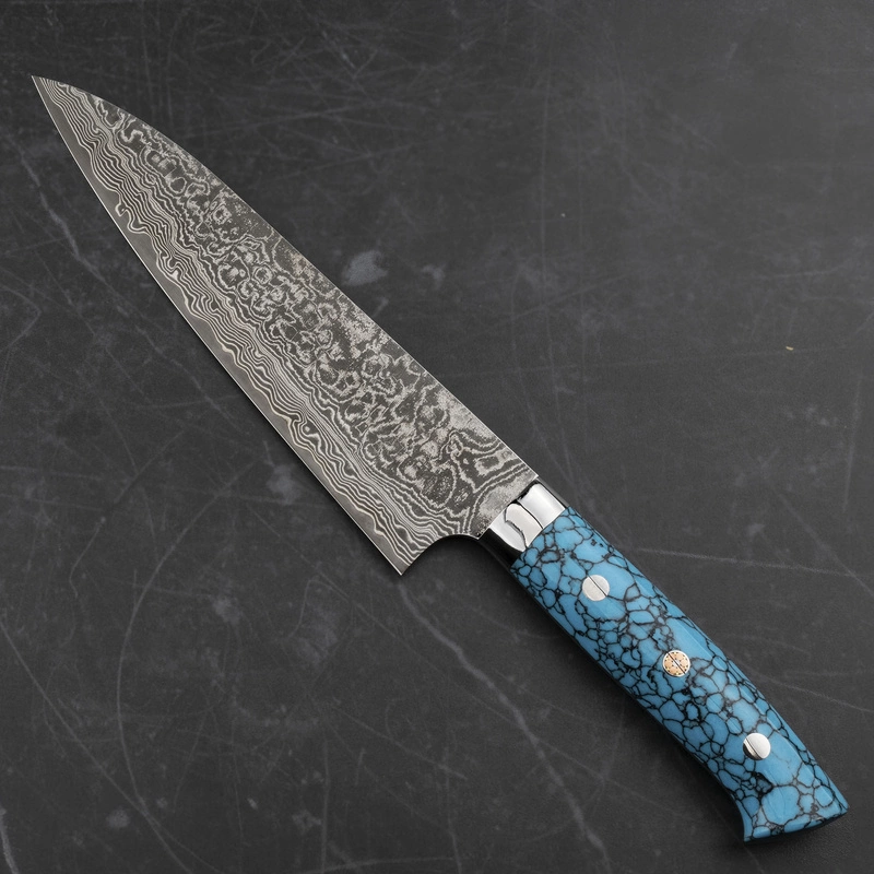 Takeshi Saji - BTQ R-2 Black Nóż Szefa kuchni 18 cm