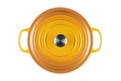 Le Creuset - garnek żeliwny emaliowany Signature 28 nectar