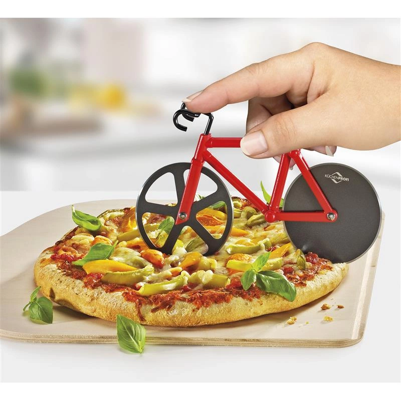 Kuchenprofi - nóż do pizzy, stal nierdzewna/tworzywo sztuczne, 18,5 x 3,5 x 11,5 cm Bike