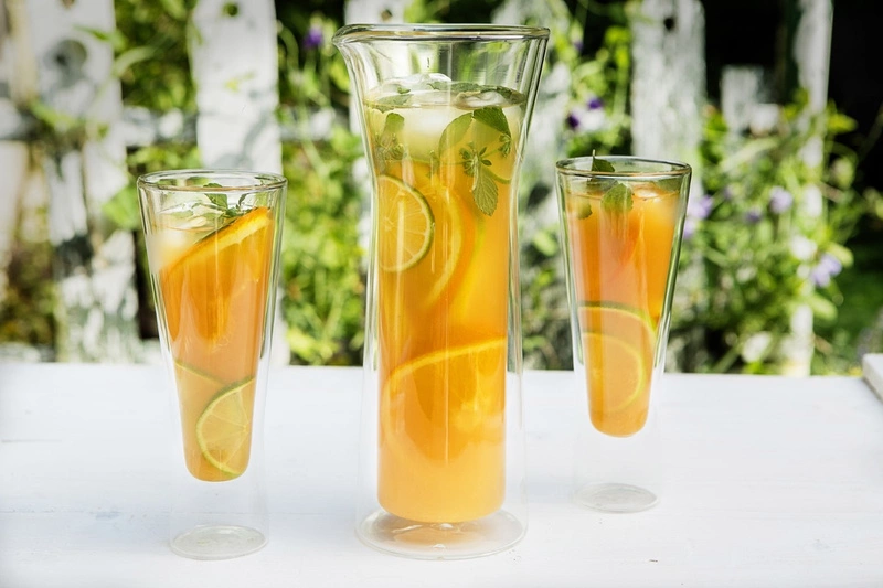 Vialli Design - Karafka z podwójną ścianką Amo 0,8 l