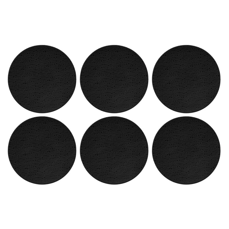 Seltmann - LIFE FASHION GLAMOROUS BLACK Zestaw 6 talerzy do sałatek 22.5 cm