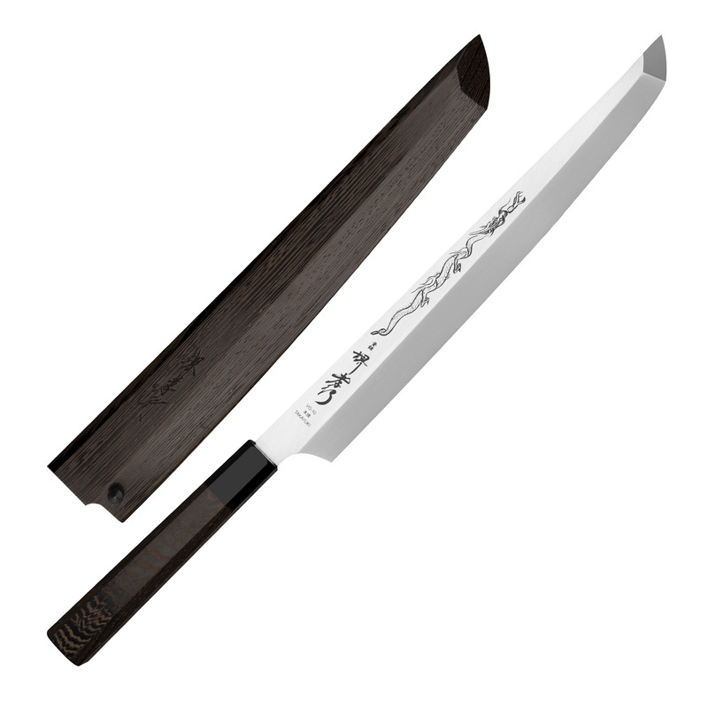 Sakai Takayuki - Shoryu Honyaki VG-10 Nóż Sakimaru 30 cm