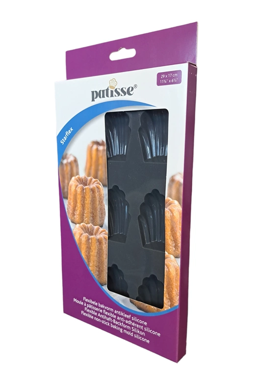 Patisse - Silikonowa forma na 9 magdalenek 29x17cm STARFLEX