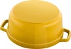 Staub - LA COCOTTE Garnek żeliwny okrągły 6.7 ltr cytrynowy