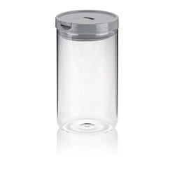 Kela - szklany pojemnik kuchenny, śred. 10,5 x 19 cm, 1,2 l Arik