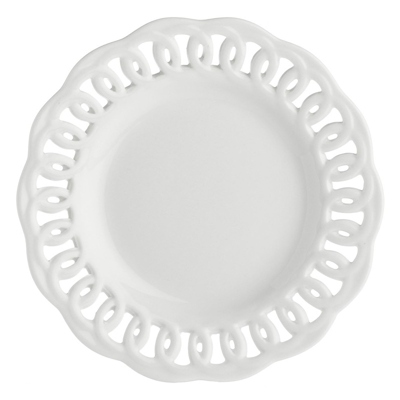 La Porcellana Bianca - rzeźbiony talerz 15 cm Firenze