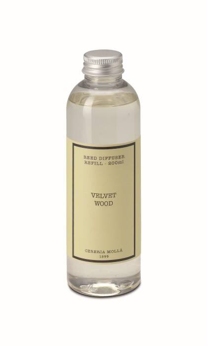 Cereria Molla - Zapas do dyfuzora 200 ml Velvet Wood