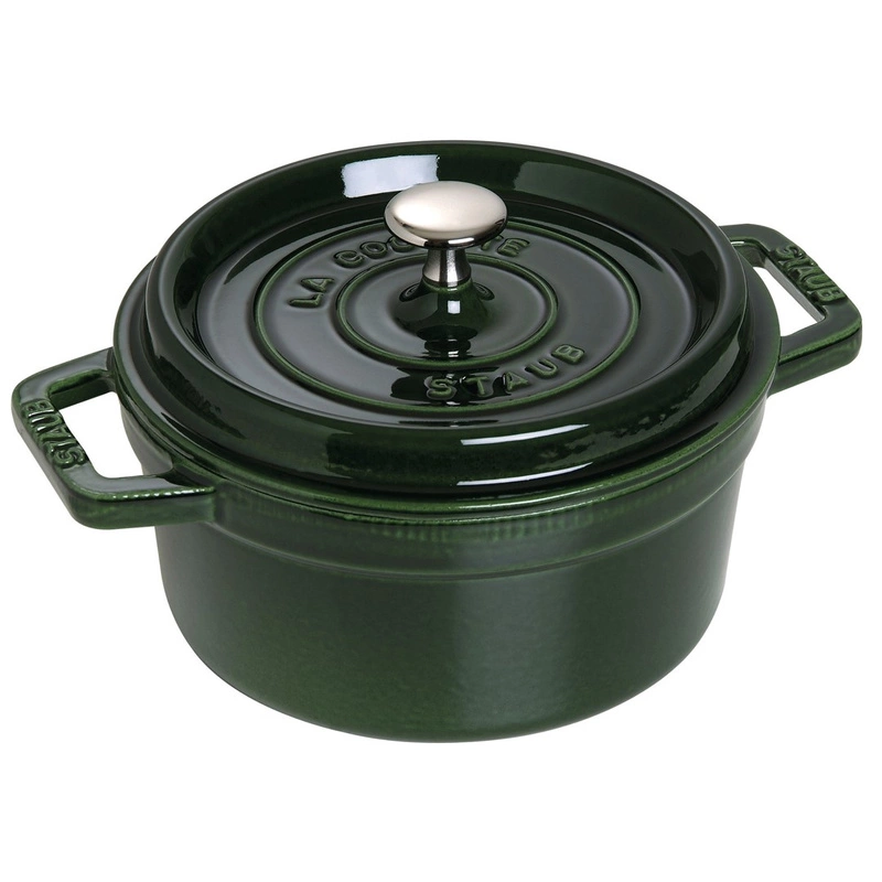 Staub - garnek brytfanna żeliwna zielona 2,6 l 22 cm