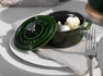 Staub - garnek brytfanna żeliwna zielona 0,25 l 10 cm