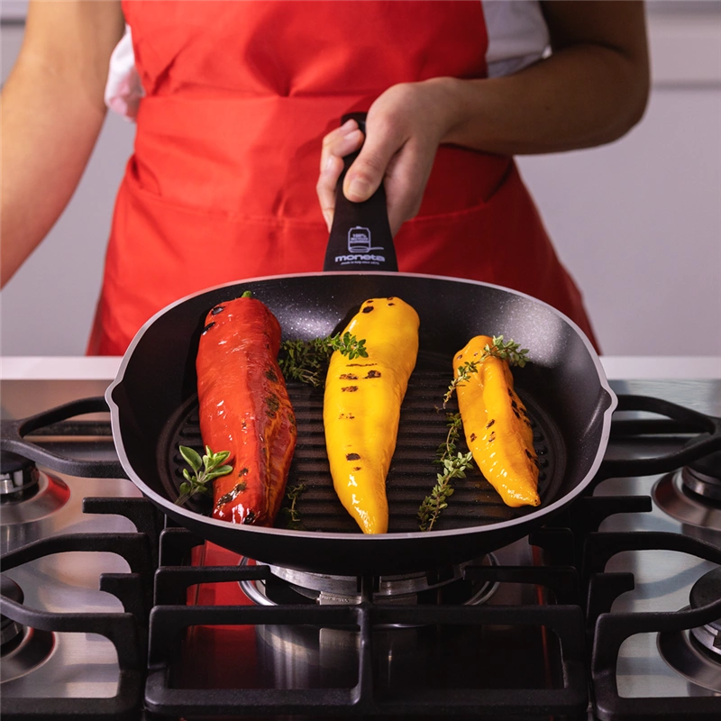 Moneta - Patelnia grillowa 28 cm Recy indukcja