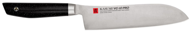 Kasumi - Nóż Santoku kuty VG10 dł. 18 cm