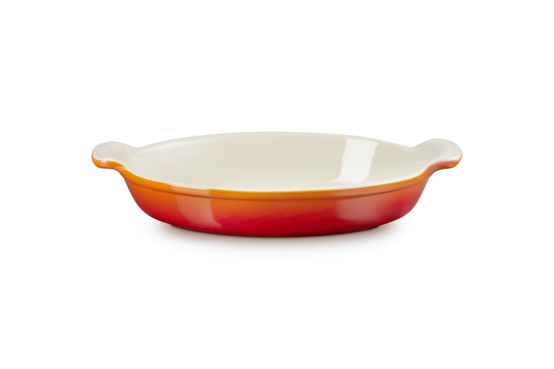Le Creuset - Kamionkowa forma do pieczenia Heritage 28 cm płomienny