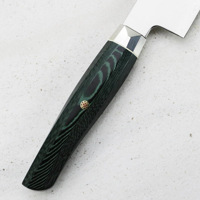 Mcusta Zanmai - Green Revolution SPG2 Nóż Kiritsuke Gyuto 23cm