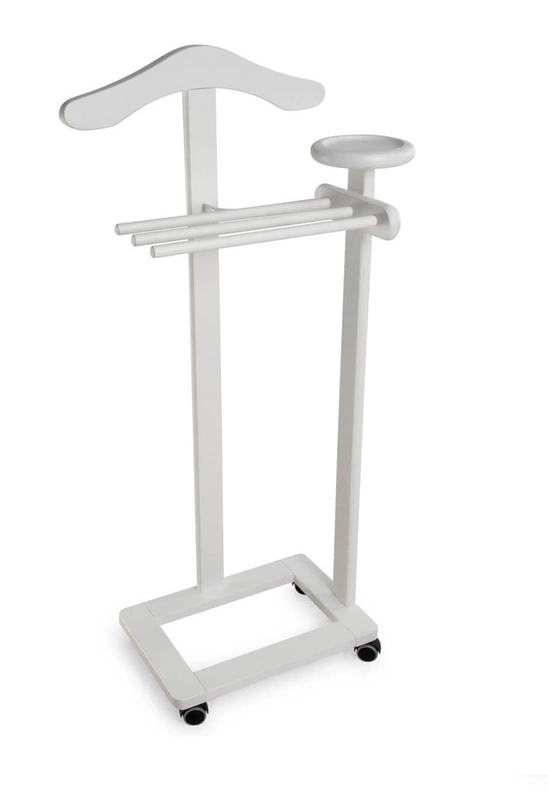 ARREDAMENTI - ANTIMO Stojak na ubrania i garnitury - 44 x 35 cm, Biały