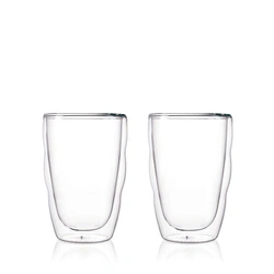 Bodum - szklanki z podwójną ścianką Pilatus 350 ml 2 szt Transparent