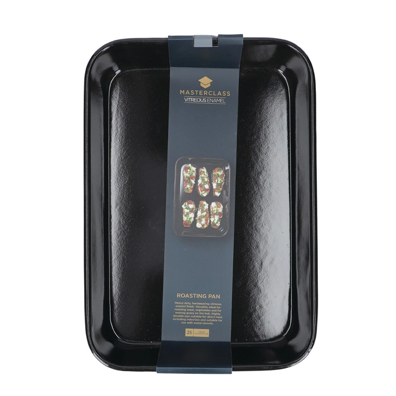 MasterClass - Brytfanna emaliowana 40x28x7,5 cm