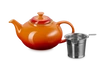 Le Creuset dzbanek do herbaty z zaparzaczem płomienny 1,3 l