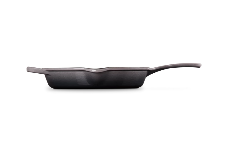 Le Creuset - patelnia żeliwna głęboka o smażenia i serwowania 26 cm flint