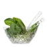 Sagaform - piknikowe sztućce do sałaty, 2 el., przezroczysty akryl, 26,5 cm Outdoor Eating