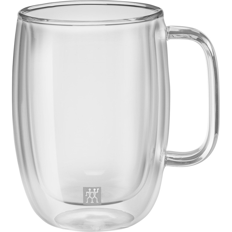 Zwilling - 2 szklanki z podwójnymi ściankami latte Sorrento Plus 455 ml