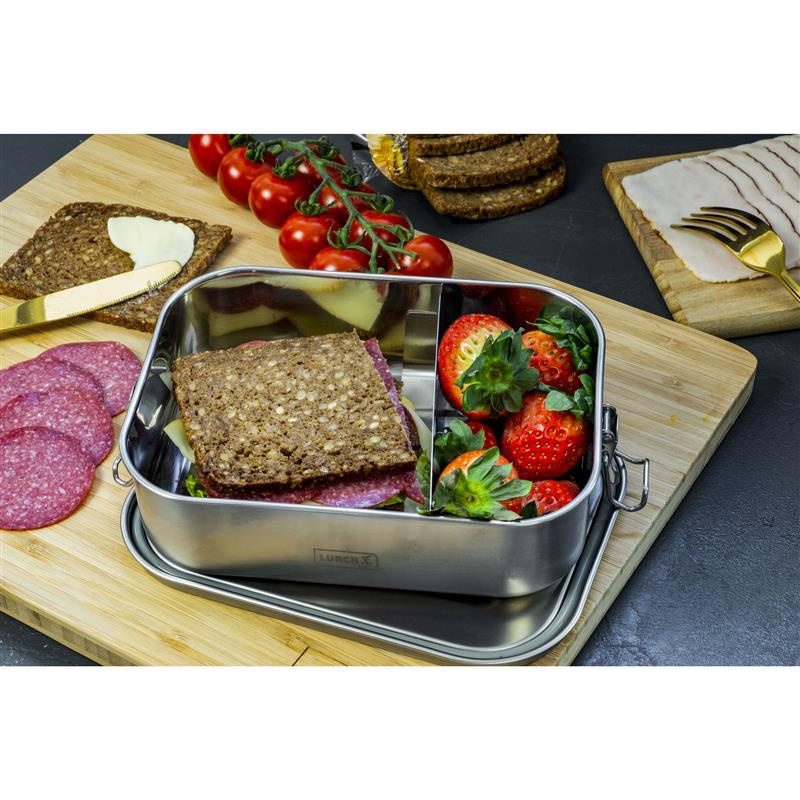 Lurch - pojemnik na żywność, stal nierdzewna, 1,2 l Snap