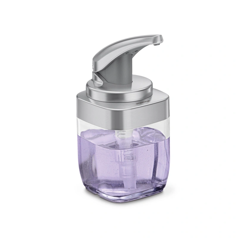 Simplehuman - SQUARE PUSH PUMP, BRUSHED NICKEL