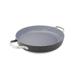 GreenPan - Patelnia grillowa okrągła 28cm Venice Pro