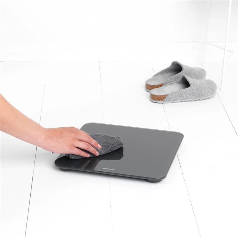 Brabantia - Waga łazienkowa cyfrowa ReNew ciemnoszara