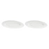 La Porcellana Bianca - zestaw 2 pater okrągłych z rantem 30 cm Essenziale