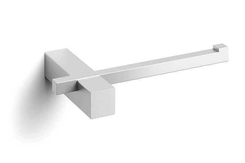 Zack - CARVO uchwyt na papier toaletowy stal matowa