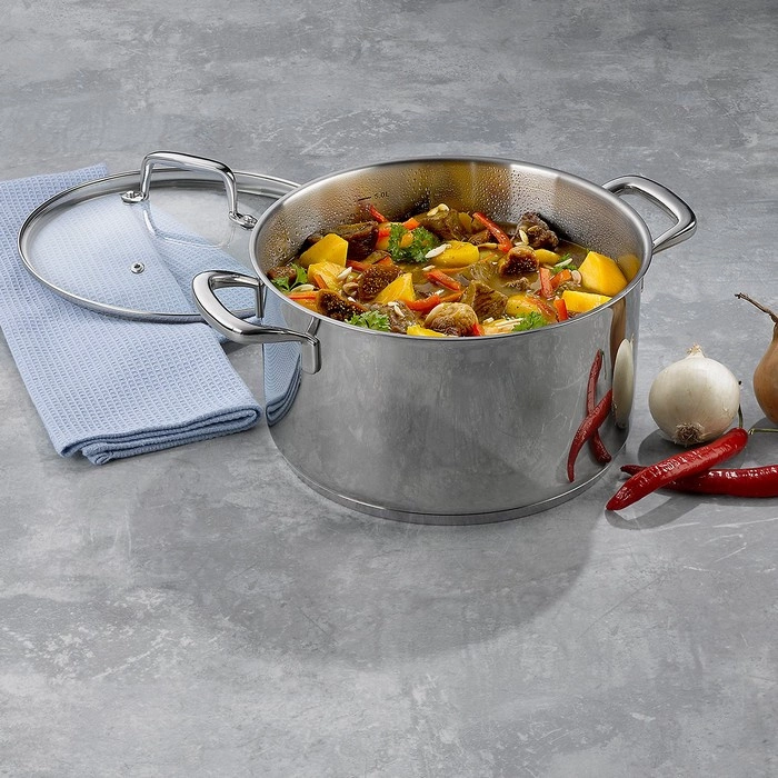 Kela - Garnek z pokrywką 5,5 l Flavoria