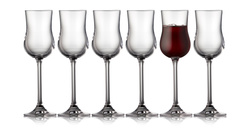 Lyngby Glas - Kieliszki do wina deserowego Juvel 90 ml 6 sztuk